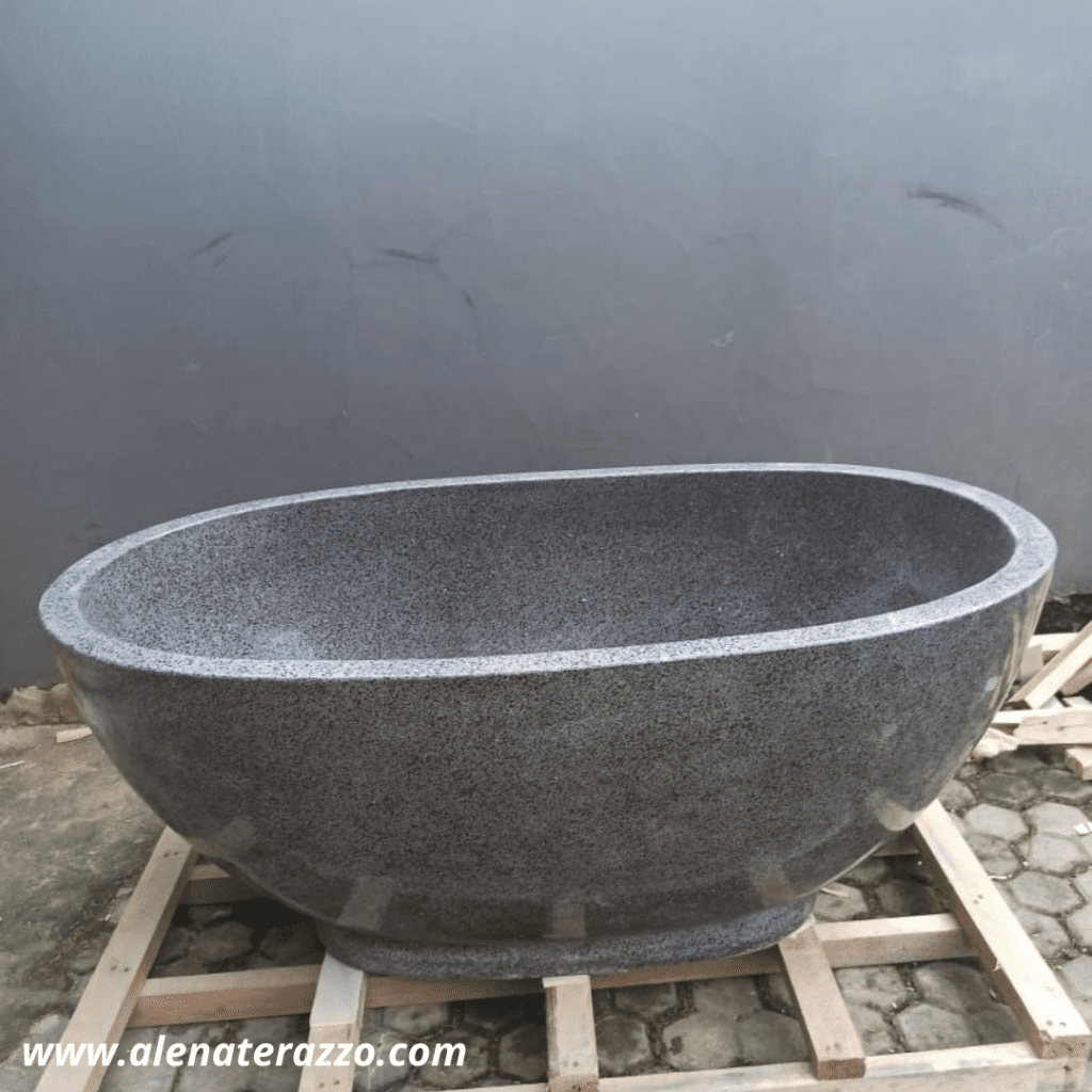 bathtub terazzo