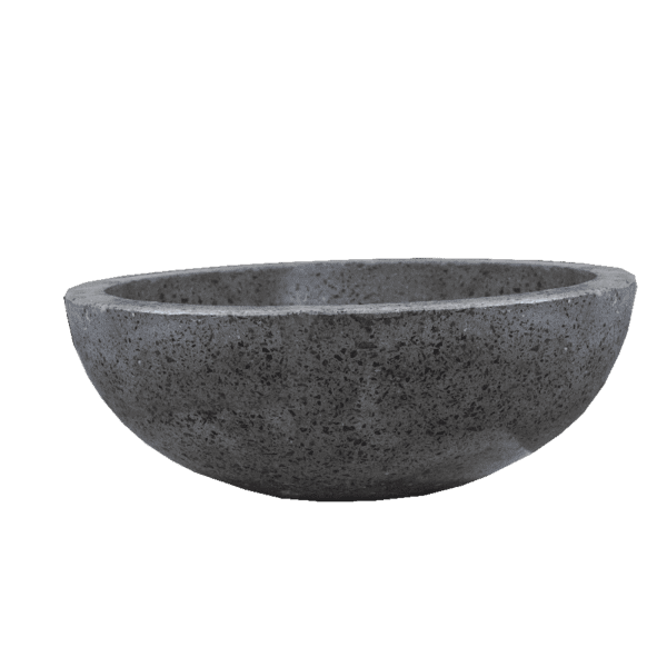 Wastafel Terrazzo Tipe Meja Bulat (Grey)