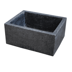 Wastafel Terrazzo Tipe Meja Kotak Tinggi (Hitam)