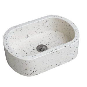Wastafel Terrazzo Tipe Meja Kapsul