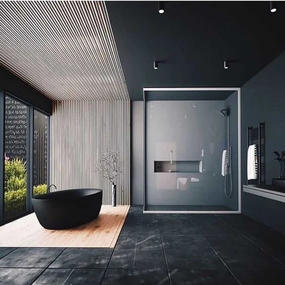 Bathtub Berwarna Gelap