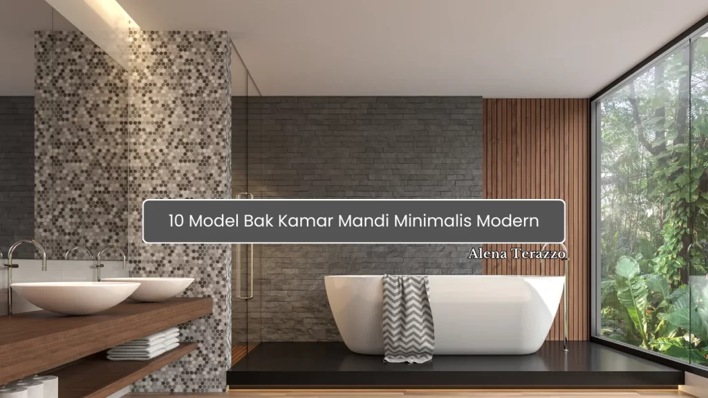 Bak Kamar Mandi Minimalis