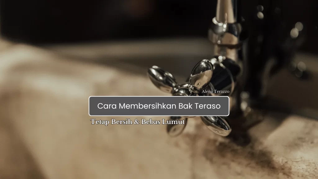 Cara Membersihkan Bak Teraso