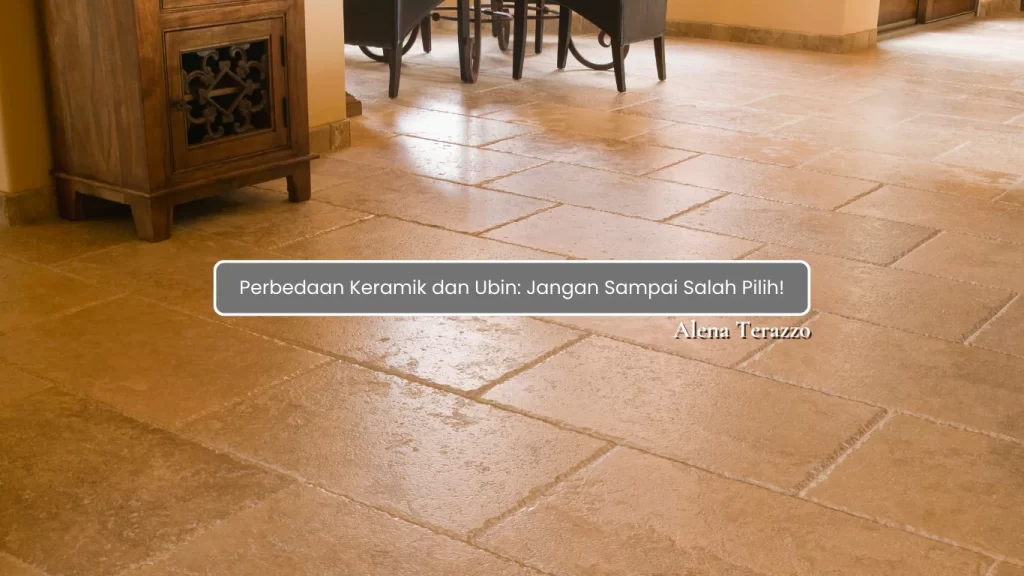 Perbedaan keramik dan ubin
