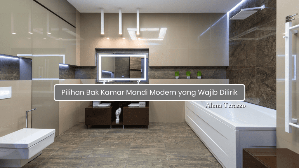 Bak Kamar Mandi Modern