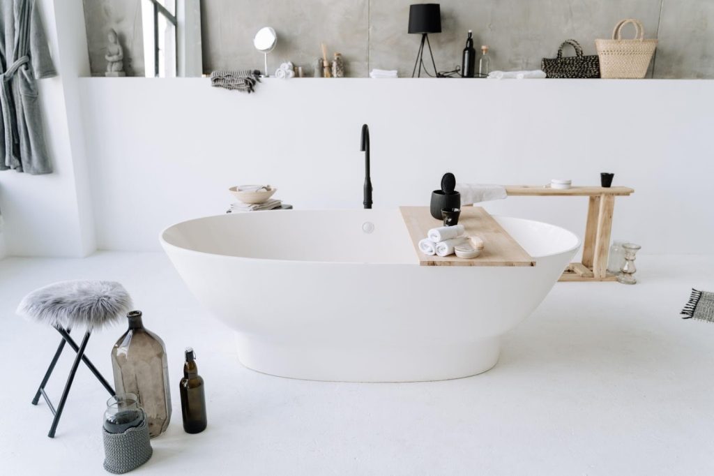 Ukuran freestanding bathtub