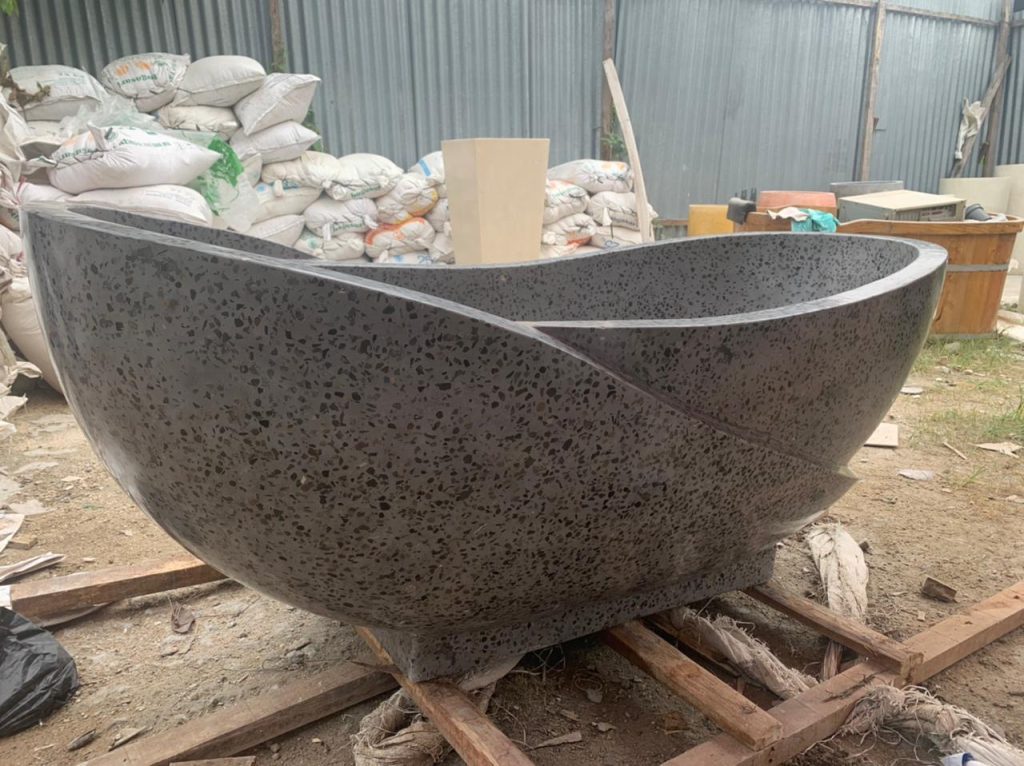 Bathtub Terazzo tipe tulip terbaru